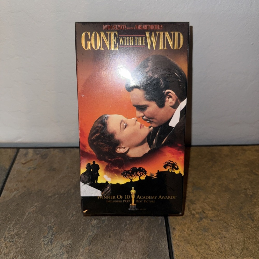 Gone with the Wind (VHS, 1998) 2-Tape Set – SEALED